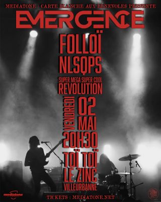 Affiche Concert Emergence