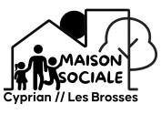 logo de la maison sociale Cyprian les brosses